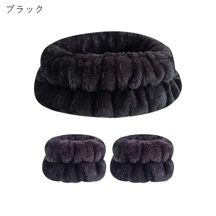 洗顔用ヘアバンド 洗面用ヘアバンド 洗顔用リストバンド | PlusNao | 詳細画像15 