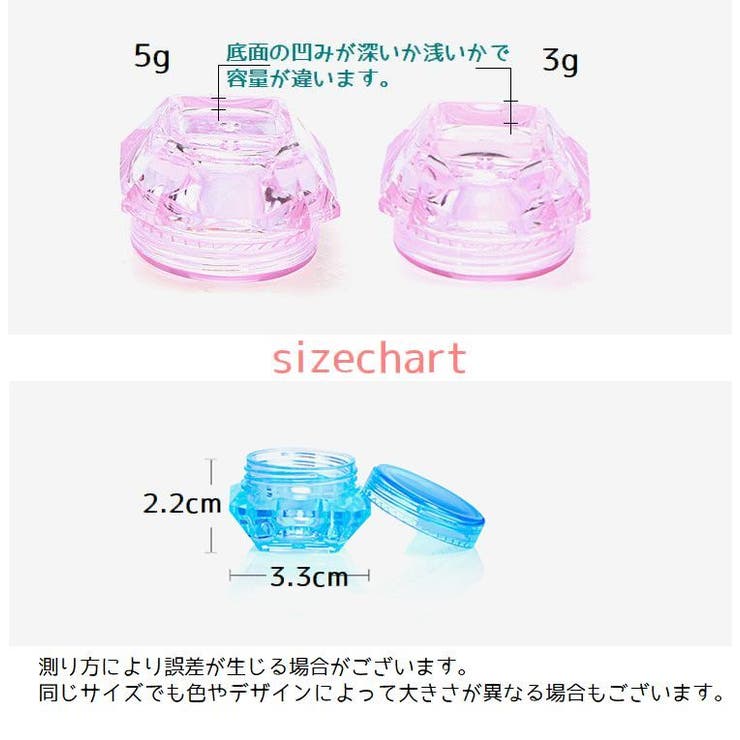 詰め替え容器 小分け用容器 3g | PlusNao | 詳細画像19 