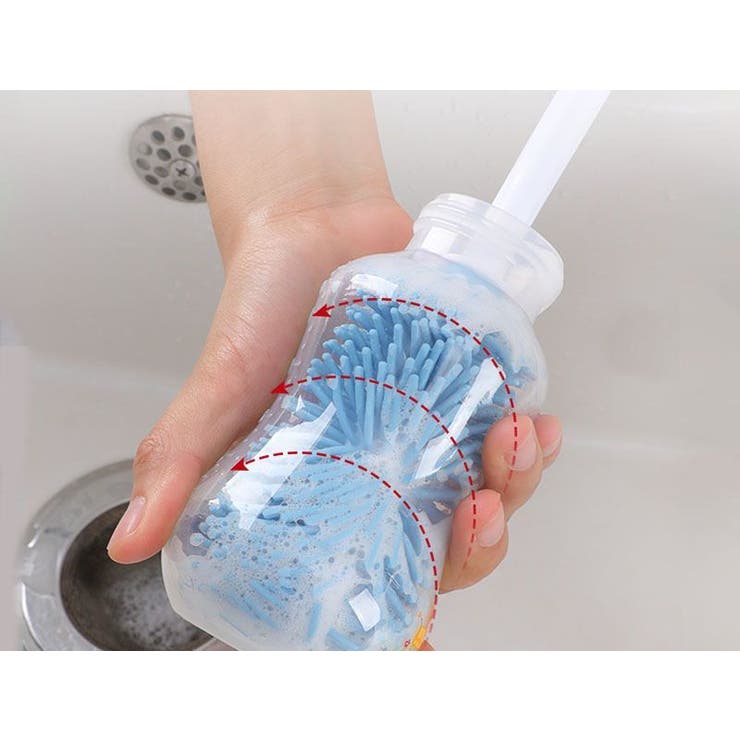 哺乳瓶ブラシ 乳首ブラシ 3点セット | PlusNao | 詳細画像3 