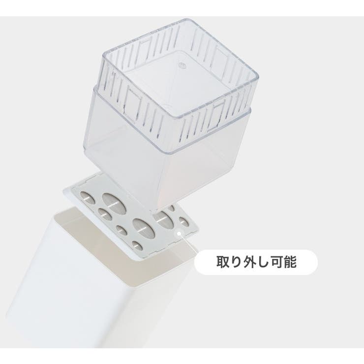 メイクブラシスタンド メイクブラシホルダー 蓋付き | PlusNao | 詳細画像11 