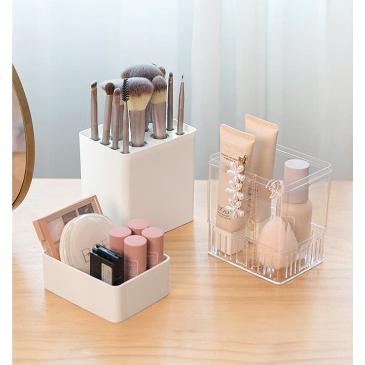 メイクブラシスタンド メイクブラシホルダー 蓋付き | PlusNao | 詳細画像4 