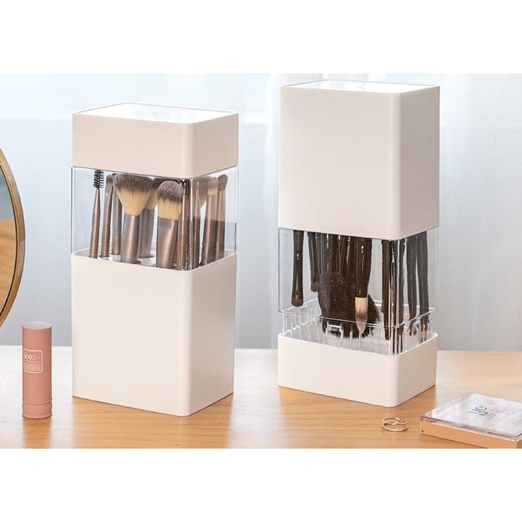 メイクブラシスタンド メイクブラシホルダー 蓋付き | PlusNao | 詳細画像6 