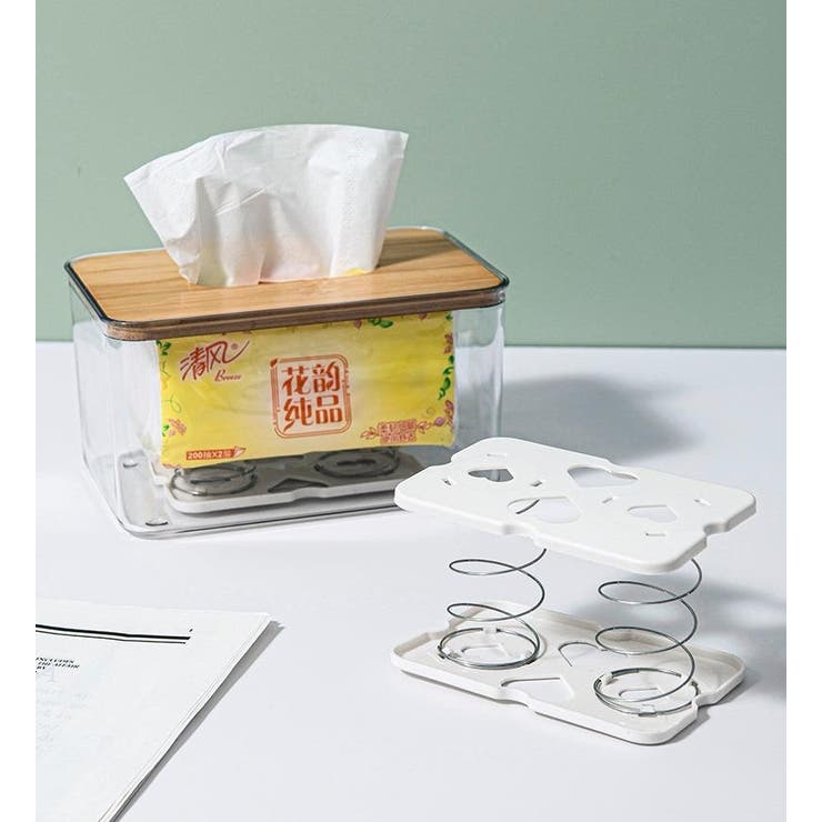 ティッシュケースバネ 2個セット 収納バックスバネ | PlusNao | 詳細画像4 