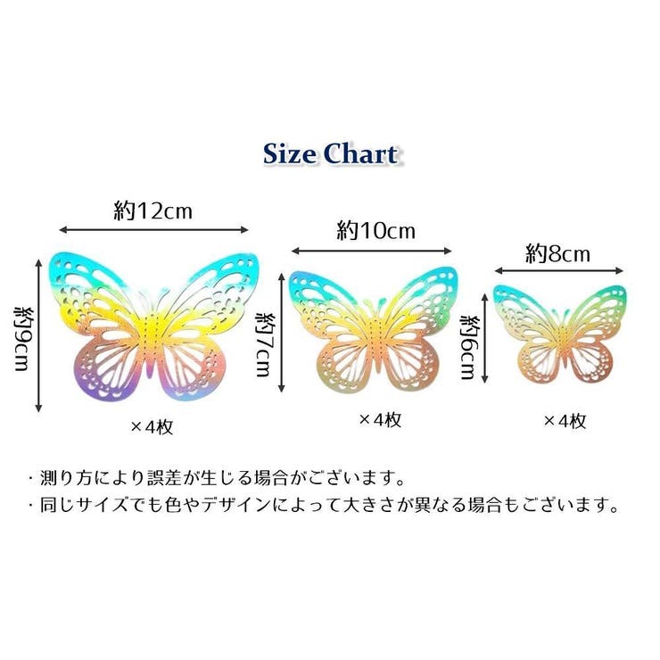 3Dウォールステッカー 壁用 シール | PlusNao | 詳細画像16 