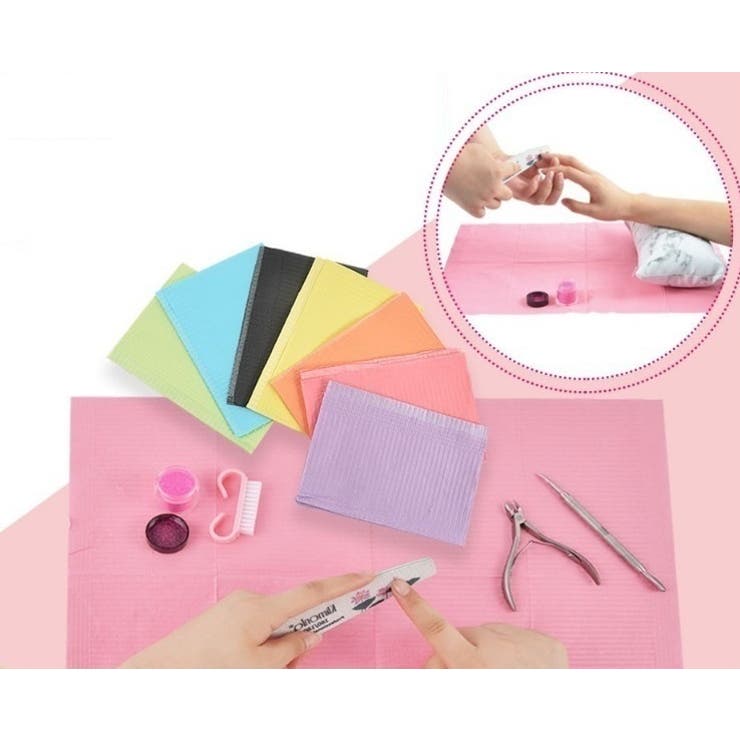 防水ネイルペーパー 同色20枚入り 防水加工 | PlusNao | 詳細画像2 