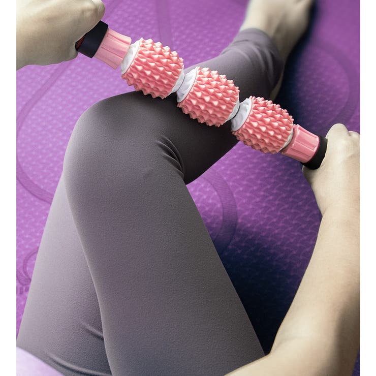 ストレッチローラー グリップ付き 持ち手付き | PlusNao | 詳細画像3 