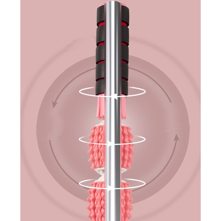 ストレッチローラー グリップ付き 持ち手付き | PlusNao | 詳細画像9 