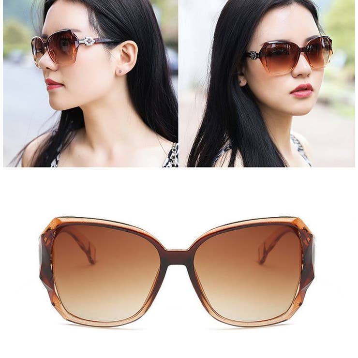 サングラス 伊達メガネ レディース | PlusNao | 詳細画像4 