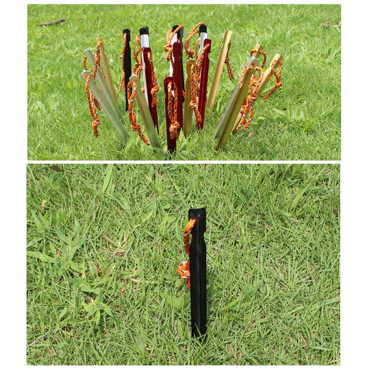 テントペグ Y字タイプ 12本セット | PlusNao | 詳細画像2 