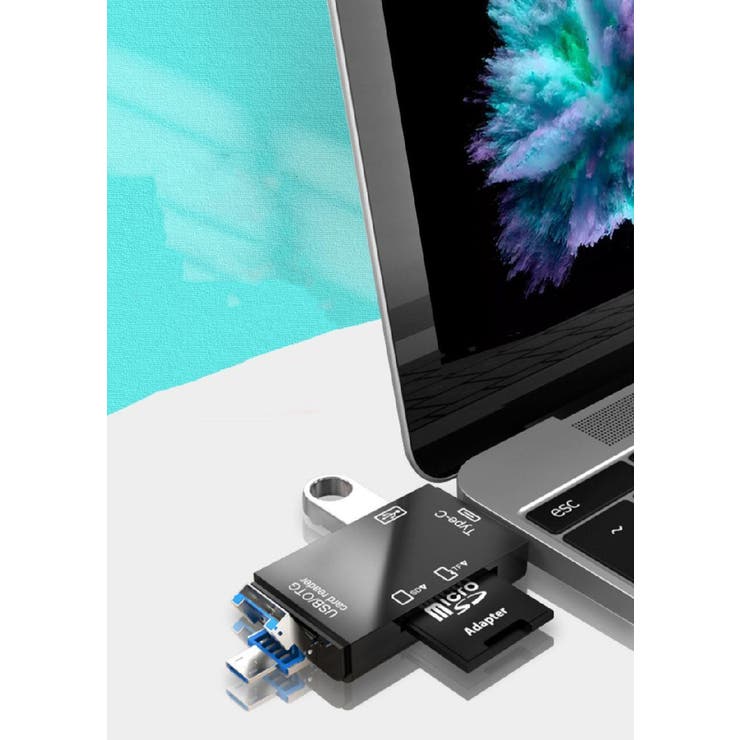 多機能カードリーダー PC用アクセサリー Type | PlusNao | 詳細画像2 