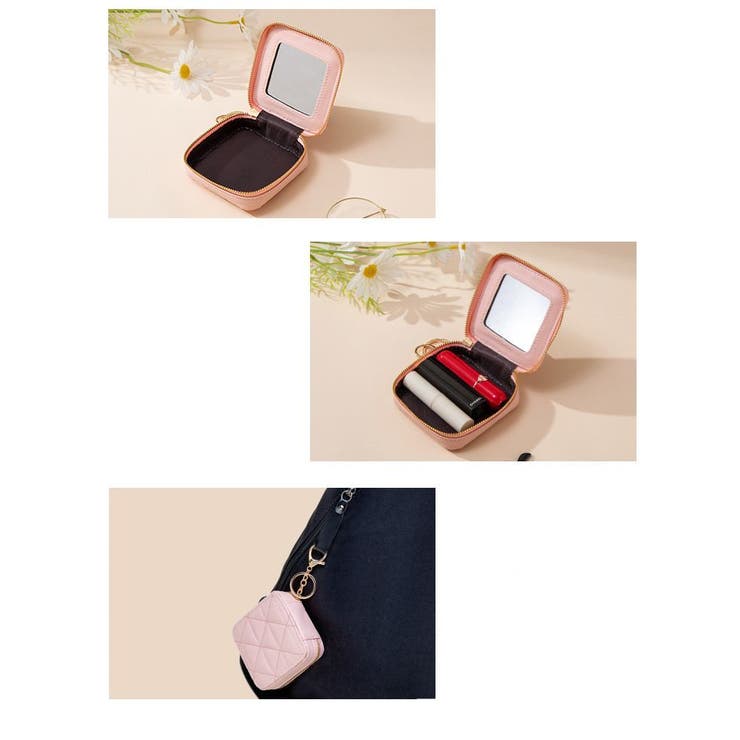 ミニ化粧ポーチ リップケース 口紅入れ | PlusNao | 詳細画像15 
