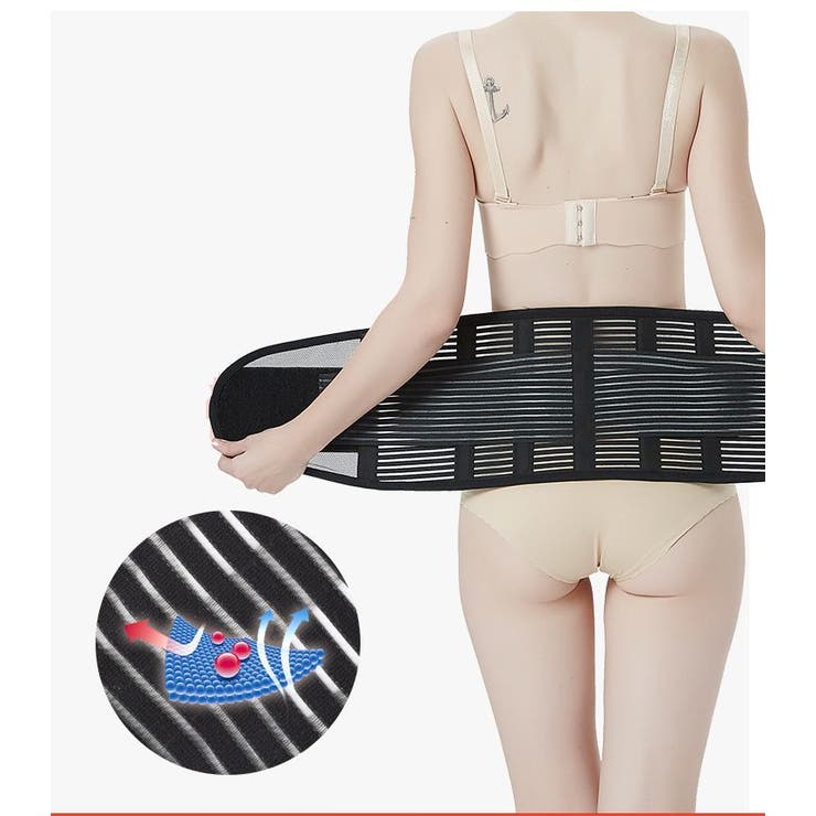 腰サポーター 腰ベルト 腰部サポーター | PlusNao | 詳細画像7 