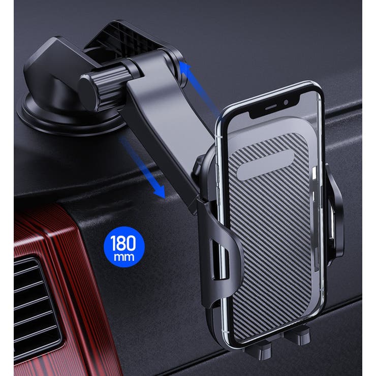 車用スマホホルダー 携帯ホルダー スマホスタンド | PlusNao | 詳細画像3 