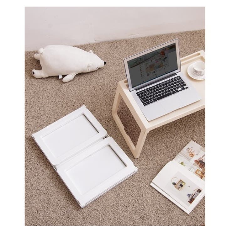 折りたたみテーブル サイドテーブル ベッドテーブル | PlusNao | 詳細画像6 