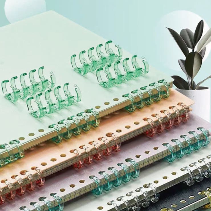 ルーズリーフリング ルーズリング 同色5個セット | PlusNao | 詳細画像2 