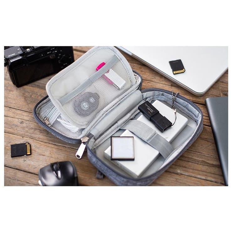 ガジェットポーチ ガジェットケース パソコン周辺小物 | PlusNao | 詳細画像6 