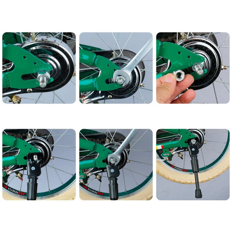 サイドスタンド キックスタンド 自転車用 | PlusNao | 詳細画像13 