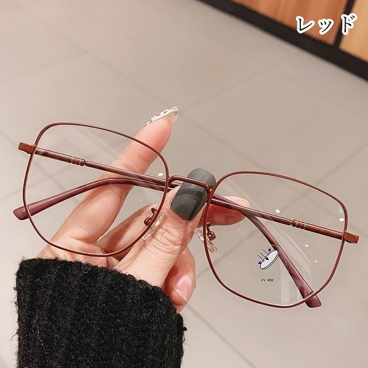 伊達メガネ ユニセックス レディース | PlusNao | 詳細画像14 