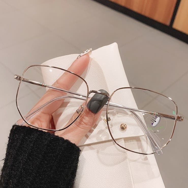 伊達メガネ ユニセックス レディース | PlusNao | 詳細画像6 