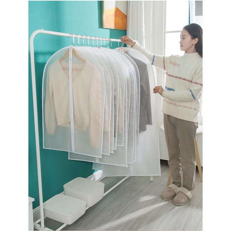 衣類収納カバー 衣類カバー 5枚セット | PlusNao | 詳細画像4 