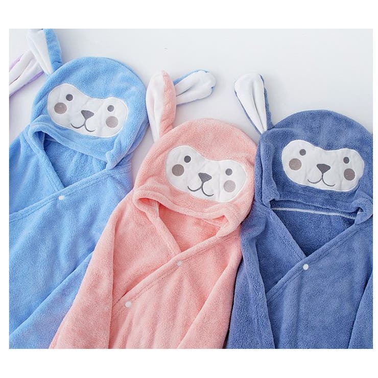 湯上りタオル フード付き バスタオル | PlusNao | 詳細画像11 