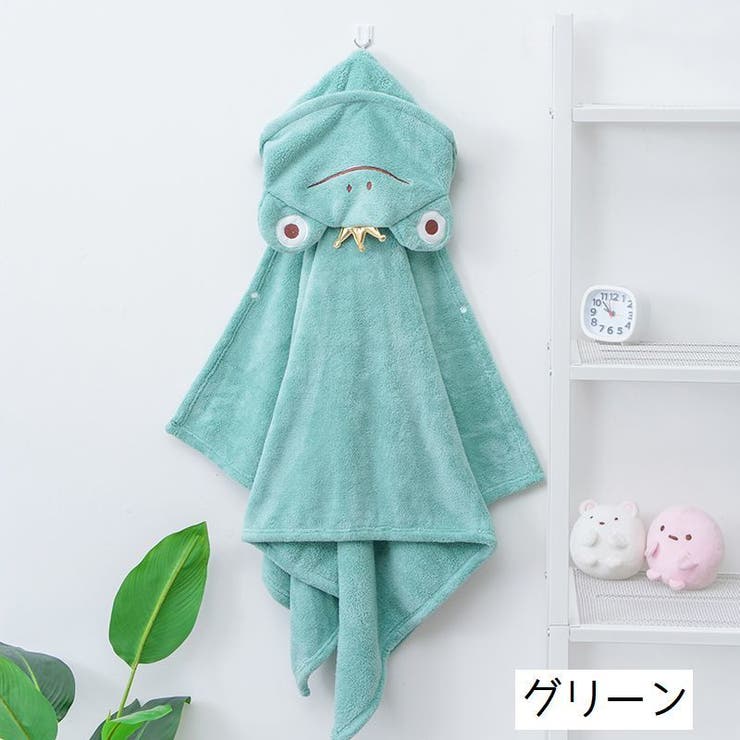 湯上りタオル フード付き バスタオル | PlusNao | 詳細画像19 