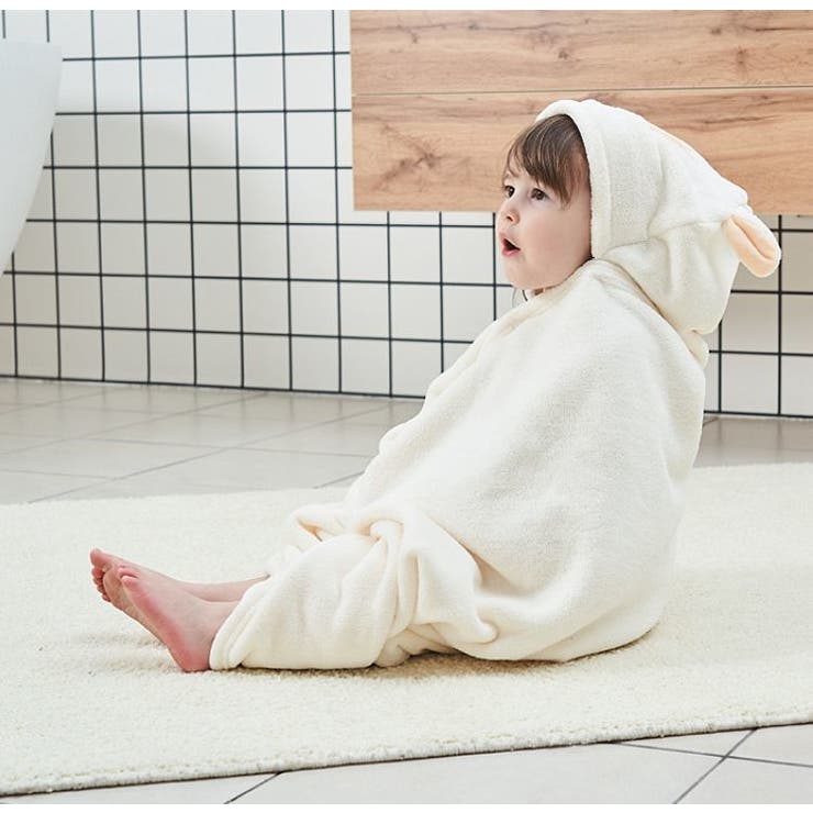 湯上りタオル フード付き バスタオル | PlusNao | 詳細画像6 