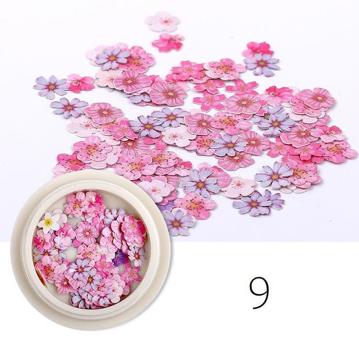 ネイルパーツ 50ピースセット ケース付き | PlusNao | 詳細画像12 