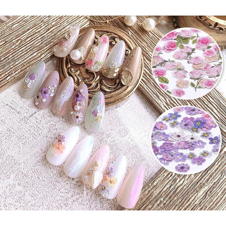 ネイルパーツ 50ピースセット ケース付き | PlusNao | 詳細画像2 