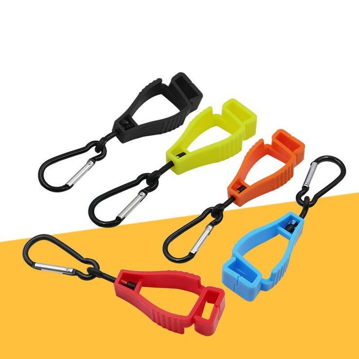 グローブホルダー マルチクリップ カラビナ付き | PlusNao | 詳細画像5 