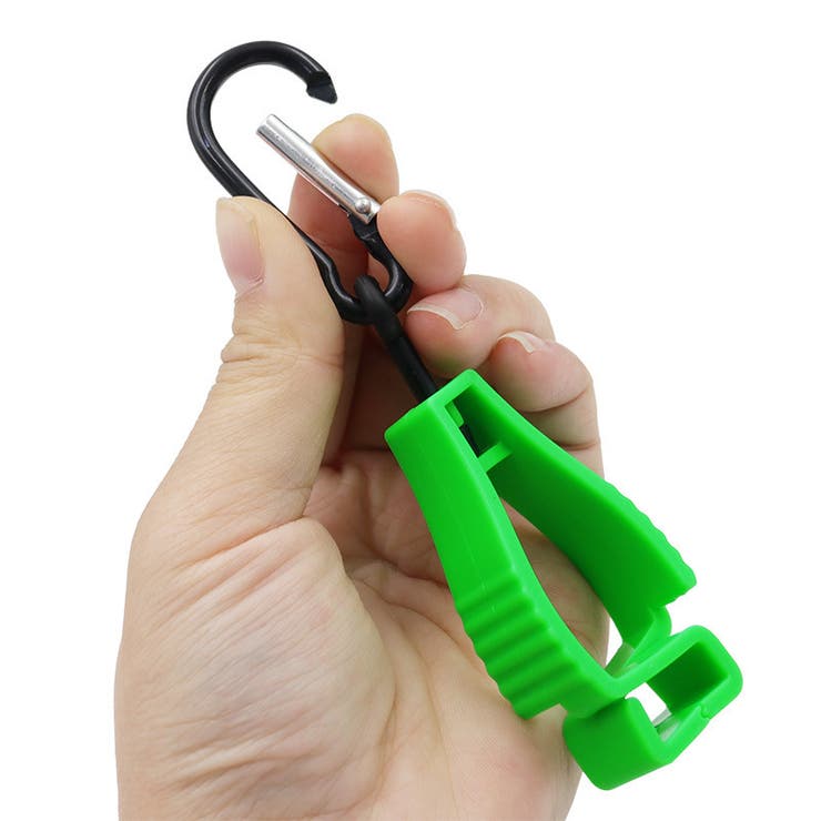 グローブホルダー マルチクリップ カラビナ付き | PlusNao | 詳細画像6 