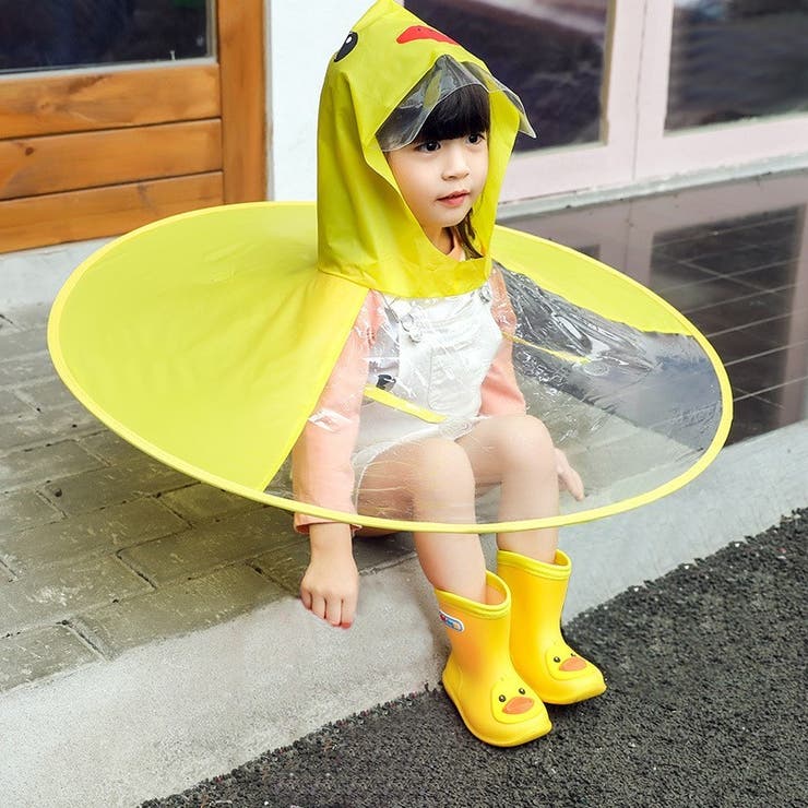 ハンズフリー傘 キッズ 子供用 | PlusNao | 詳細画像5 