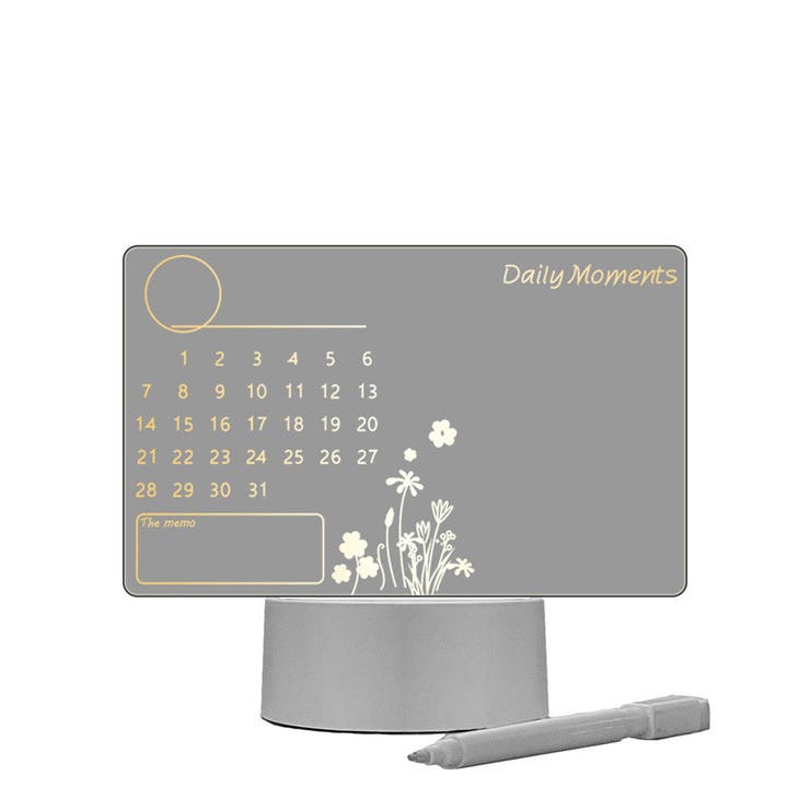 テーブルランプ テーブルライト メッセージボード | PlusNao | 詳細画像6 