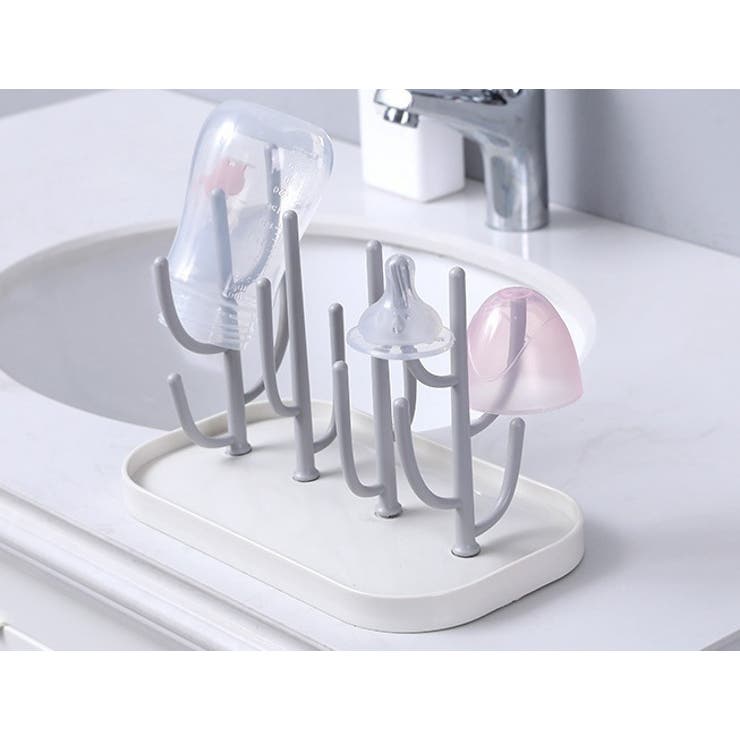 哺乳瓶スタンド 哺乳瓶ラック 哺乳瓶立て | PlusNao | 詳細画像4 