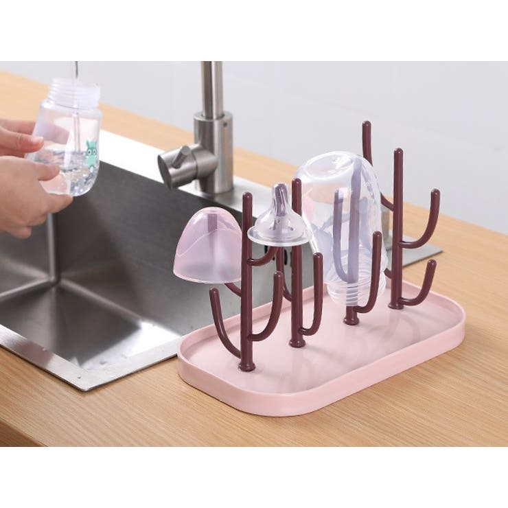 哺乳瓶スタンド 哺乳瓶ラック 哺乳瓶立て | PlusNao | 詳細画像5 