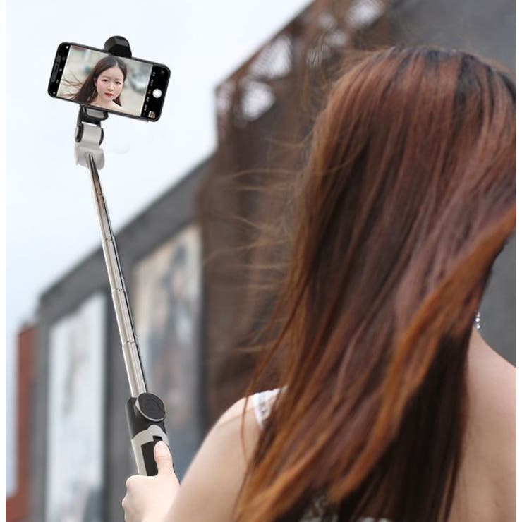 自撮り棒 セルカ棒 三脚スタンド | PlusNao | 詳細画像3 