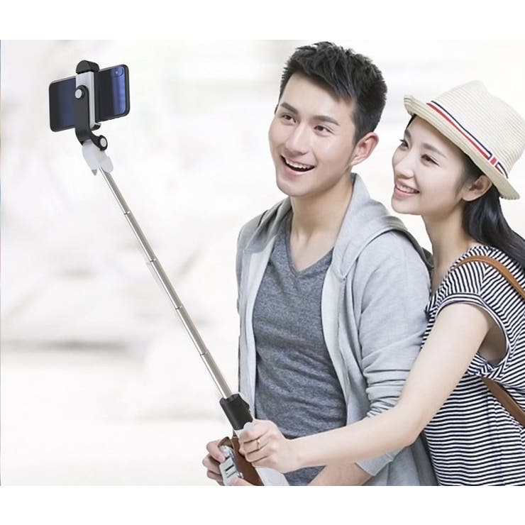 自撮り棒 セルカ棒 三脚スタンド | PlusNao | 詳細画像4 