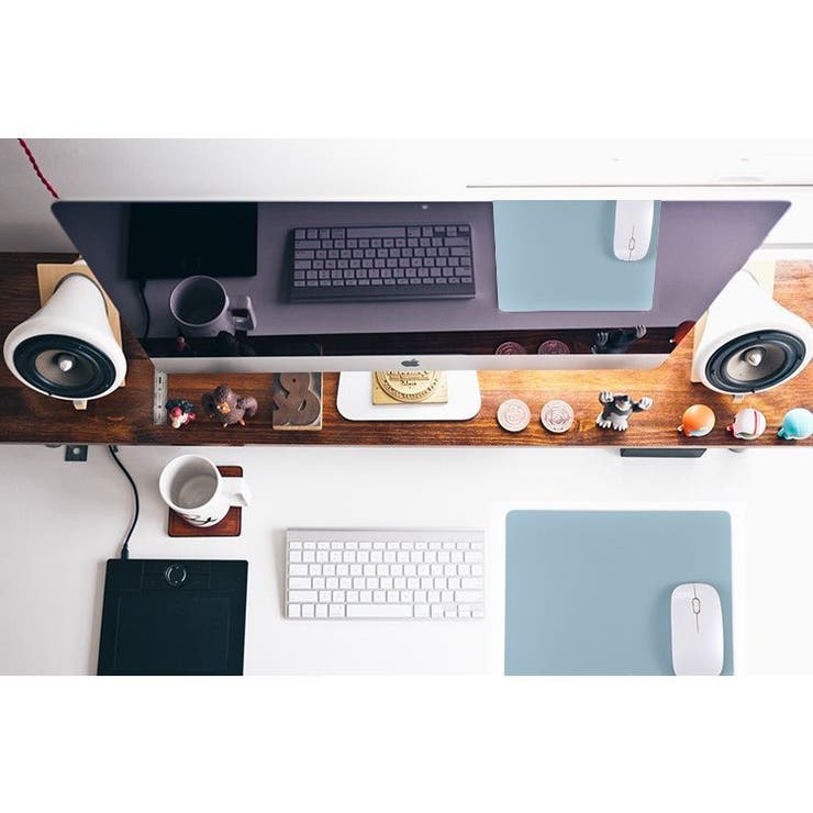 マウスパッド デスクパッド レザー調 | PlusNao | 詳細画像3 