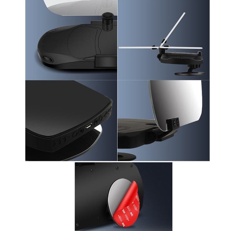 車用ワイヤレス充電器 ワイヤレスチャージャー 車用スマホホルダー | PlusNao | 詳細画像5 