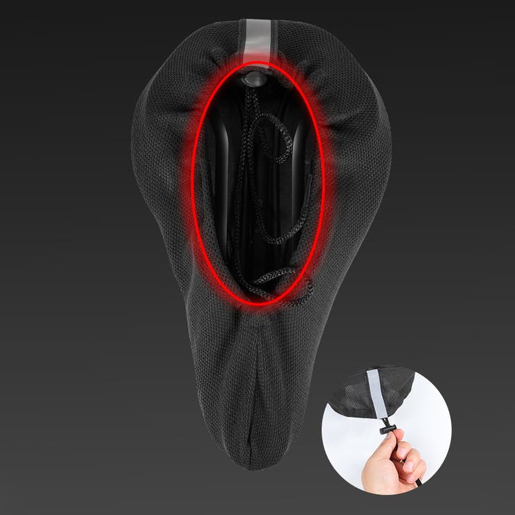 サドルカバー 自転車 マウンテンバイク | PlusNao | 詳細画像7 