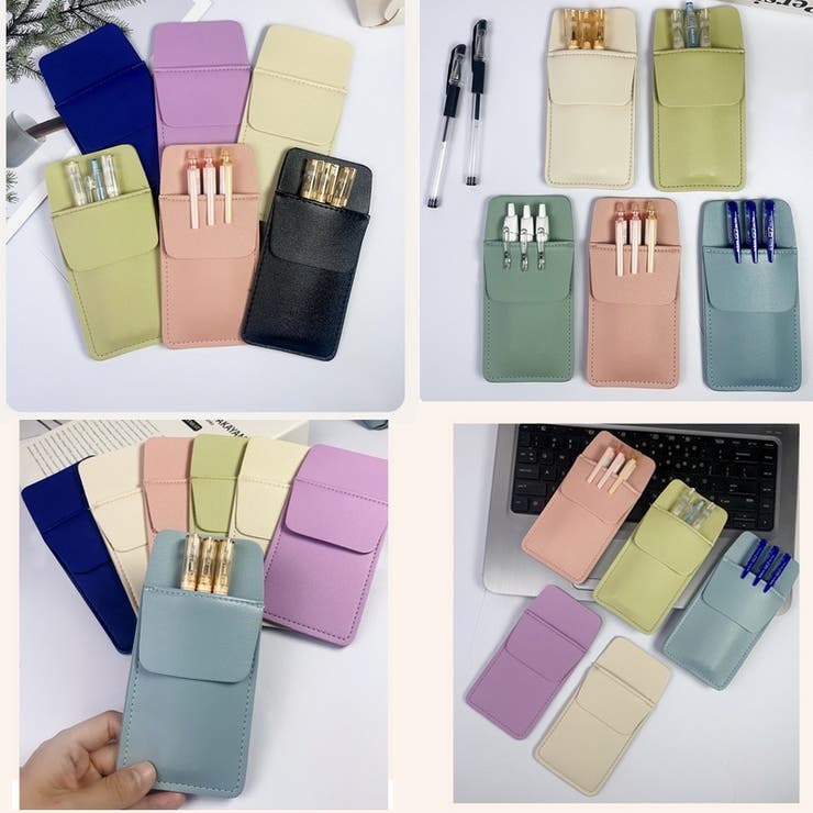 胸ポケット用ペンケース 筆箱 ペン入れ | PlusNao | 詳細画像3 