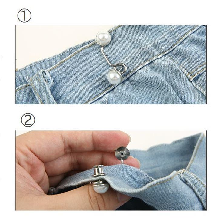 ウエストバックル ボタン リベット付き | PlusNao | 詳細画像8 