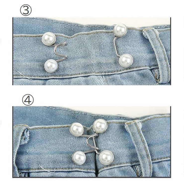 ウエストバックル ボタン リベット付き | PlusNao | 詳細画像9 