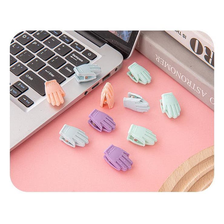 メモクリップ 10個セット ハンド型クリップ | PlusNao | 詳細画像3 