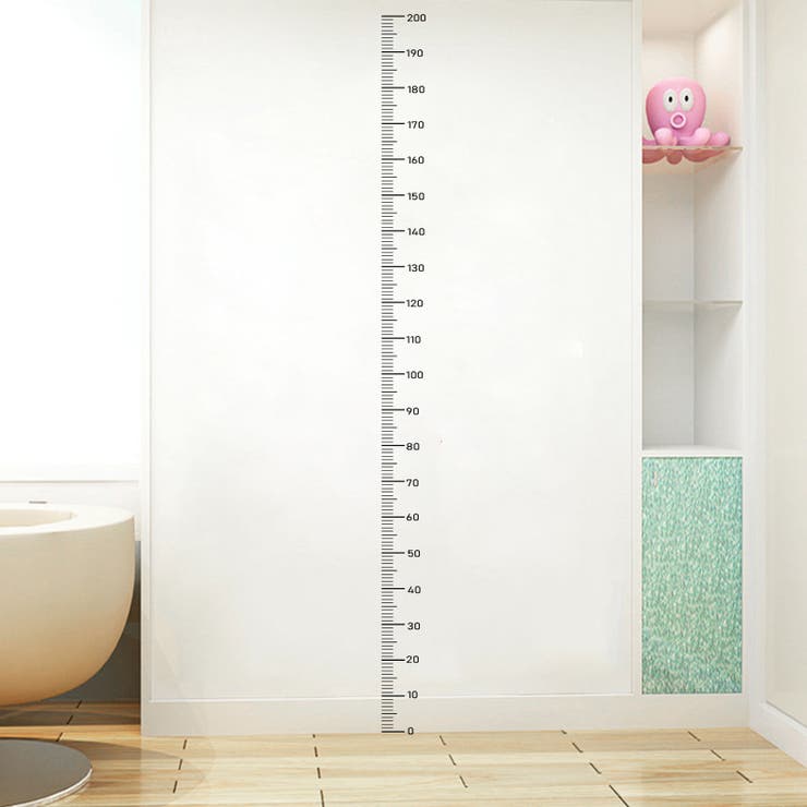 ウォールステッカー 壁紙シール 身長計 | PlusNao | 詳細画像4 
