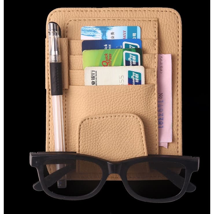 サンバイザーポケット 車用収納 ホルダー | PlusNao | 詳細画像9 