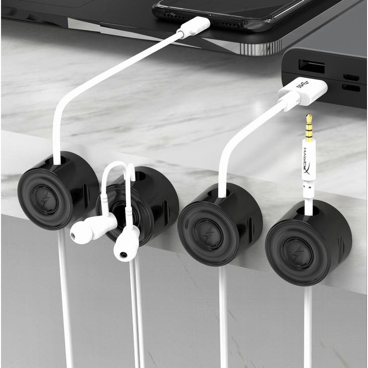 ケーブルホルダー 6個セット ケーブルクリップ | PlusNao | 詳細画像3 