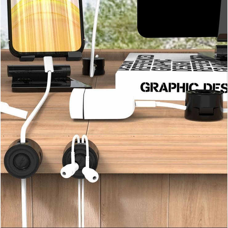 ケーブルホルダー 6個セット ケーブルクリップ | PlusNao | 詳細画像7 