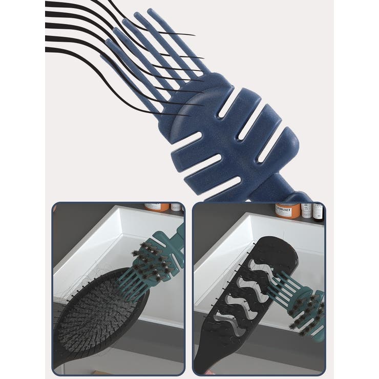 ヘアブラシクリーナー 毛取り 2way | PlusNao | 詳細画像5 