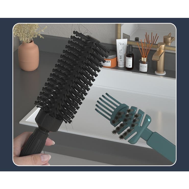 ヘアブラシクリーナー 毛取り 2way | PlusNao | 詳細画像8 